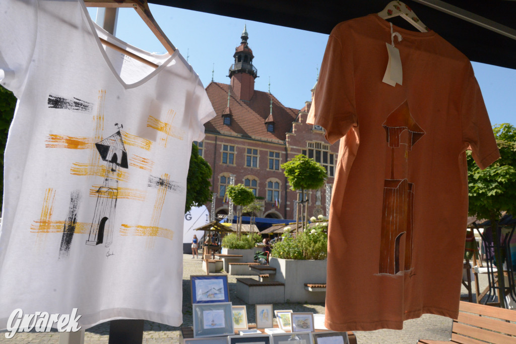 Rynek. Barbórka w środku lata. Jarmark rękodzieła