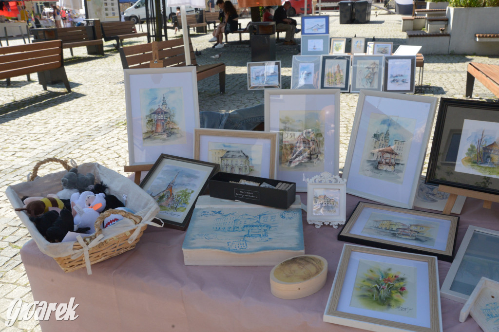 Rynek. Barbórka w środku lata. Jarmark rękodzieła