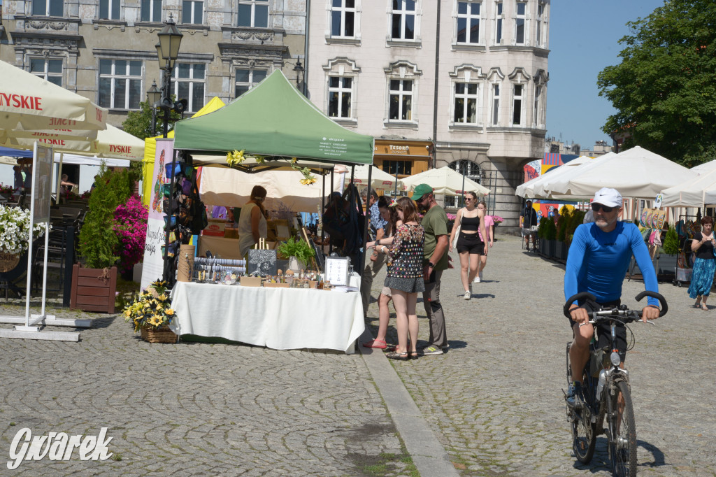 Rynek. Barbórka w środku lata. Jarmark rękodzieła