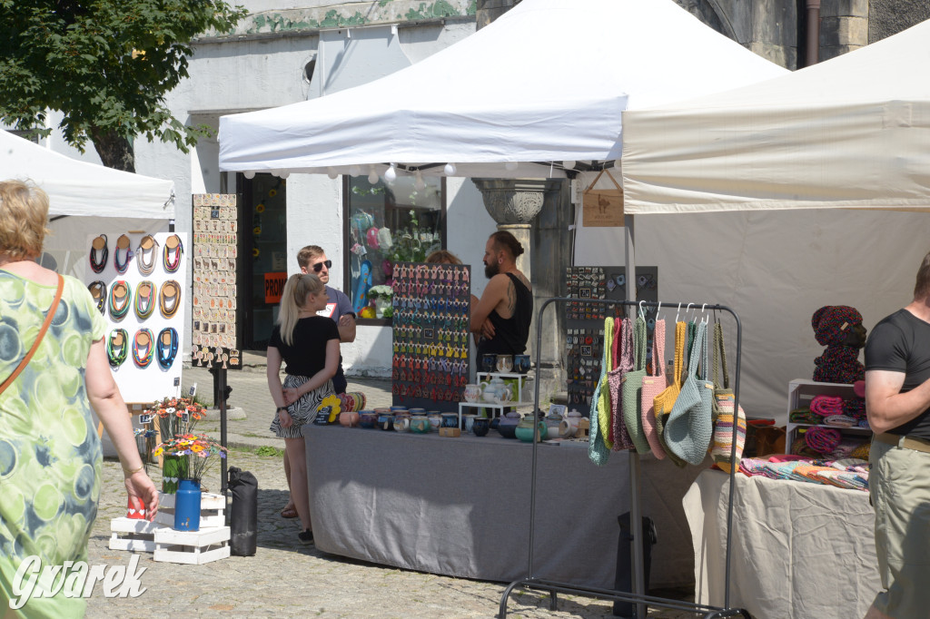 Rynek. Barbórka w środku lata. Jarmark rękodzieła