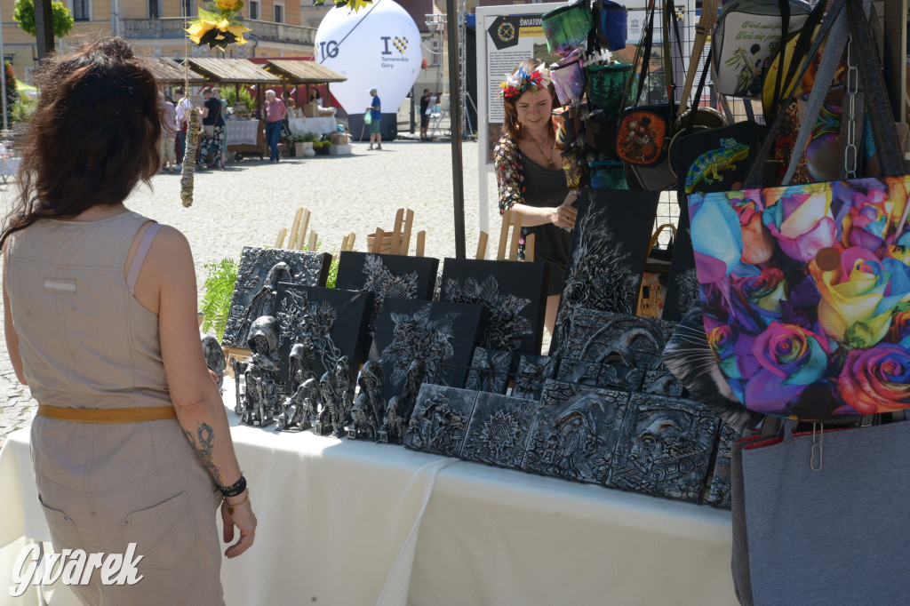 Rynek. Barbórka w środku lata. Jarmark rękodzieła