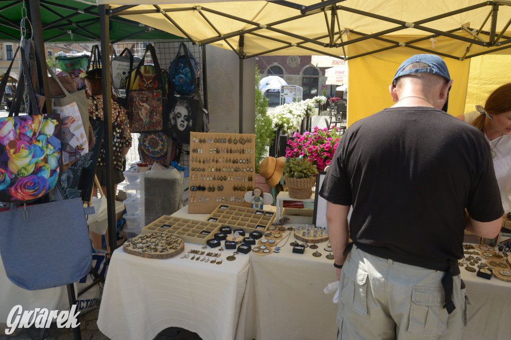 Rynek. Barbórka w środku lata. Jarmark rękodzieła