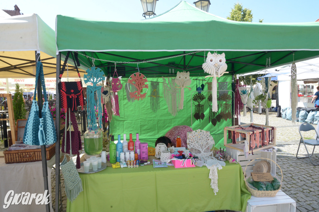 Rynek. Barbórka w środku lata. Jarmark rękodzieła