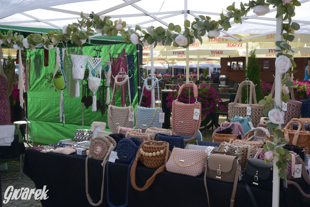 Rynek. Barbórka w środku lata. Jarmark rękodzieła