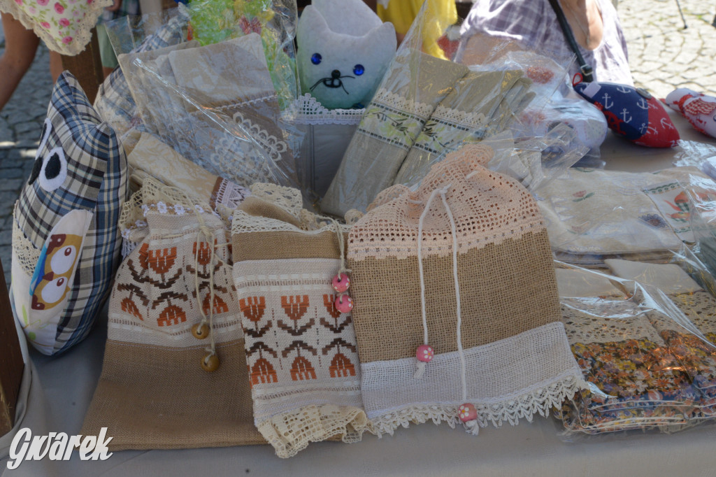 Rynek. Barbórka w środku lata. Jarmark rękodzieła