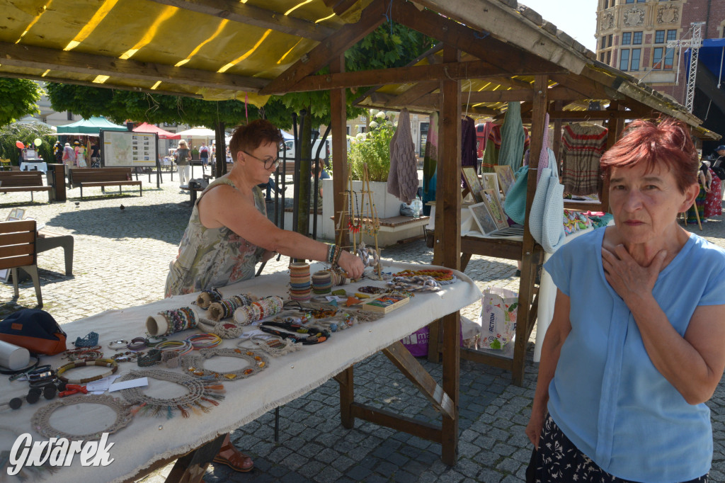 Rynek. Barbórka w środku lata. Jarmark rękodzieła
