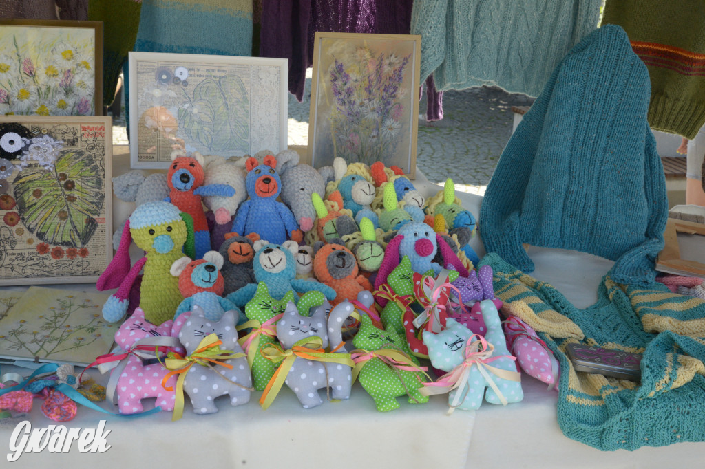 Rynek. Barbórka w środku lata. Jarmark rękodzieła