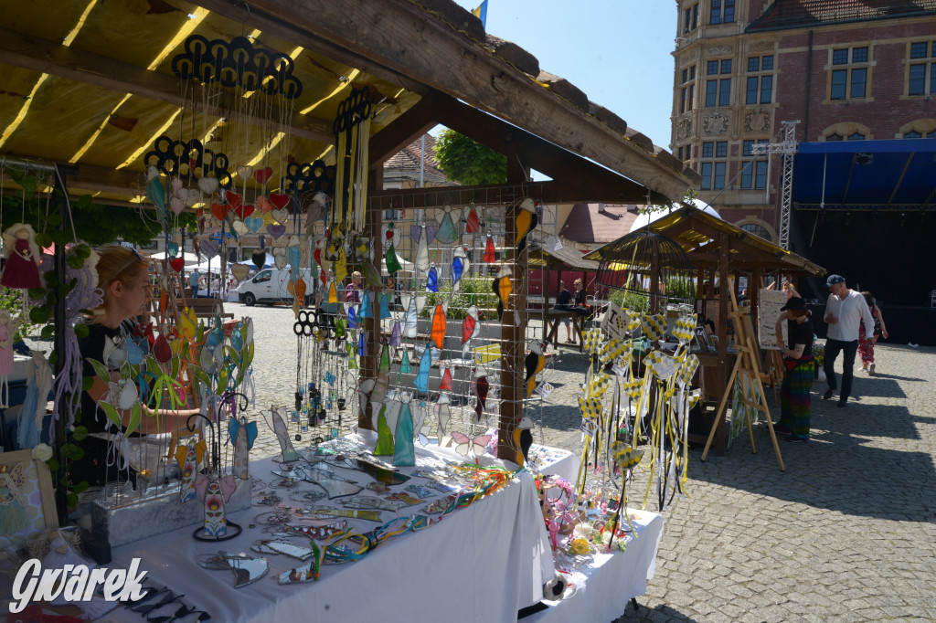 Rynek. Barbórka w środku lata. Jarmark rękodzieła