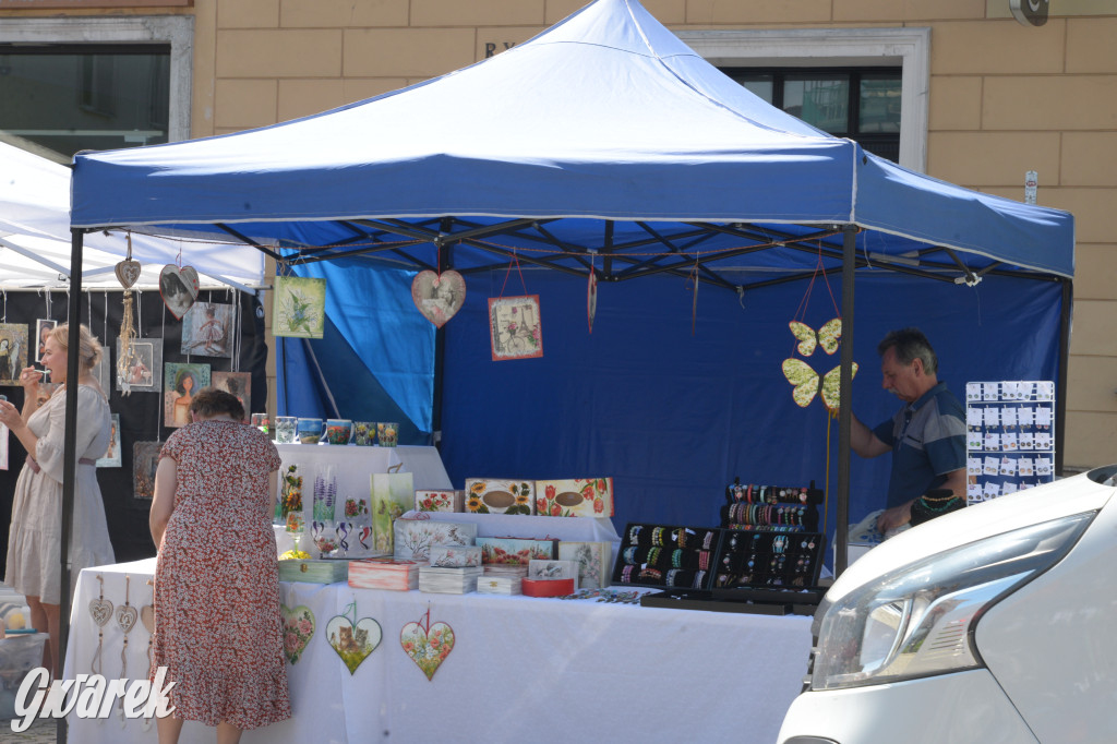 Rynek. Barbórka w środku lata. Jarmark rękodzieła