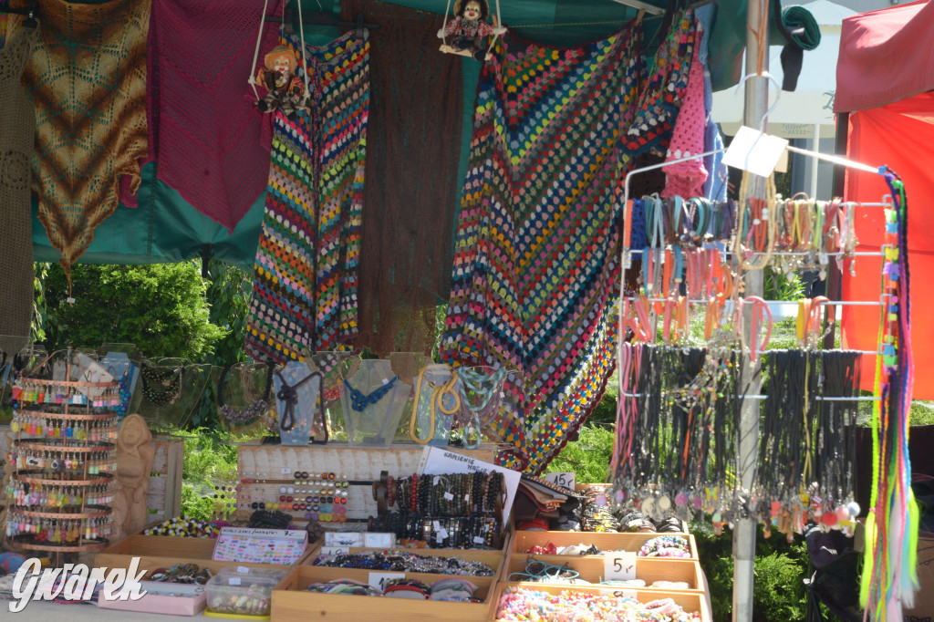 Rynek. Barbórka w środku lata. Jarmark rękodzieła