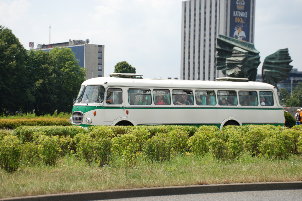 Ikarusy wyjechały na ulice Katowic