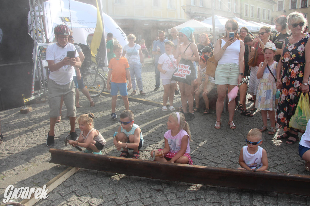 Tarnowskie Góry. Upalna Barbórka na rynku [FOTO]