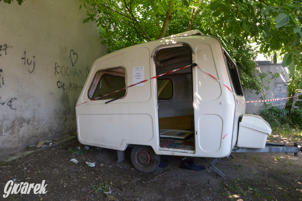 Tarnowskie Góry. Przyczepa pedofila Cyklopa