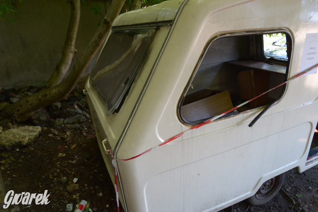 Tarnowskie Góry. Przyczepa pedofila Cyklopa