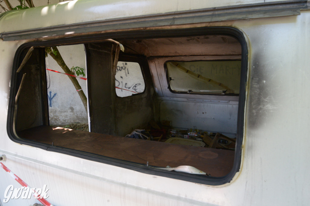 Tarnowskie Góry. Przyczepa pedofila Cyklopa