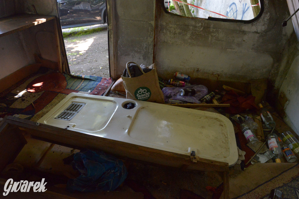 Tarnowskie Góry. Przyczepa pedofila Cyklopa