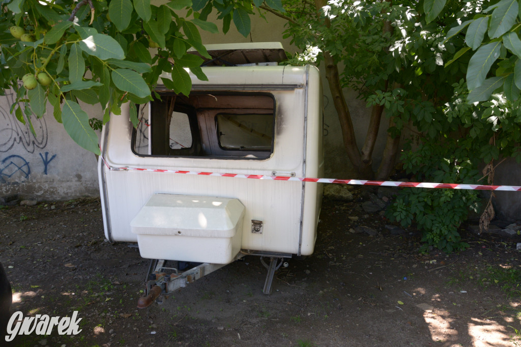 Tarnowskie Góry. Przyczepa pedofila Cyklopa