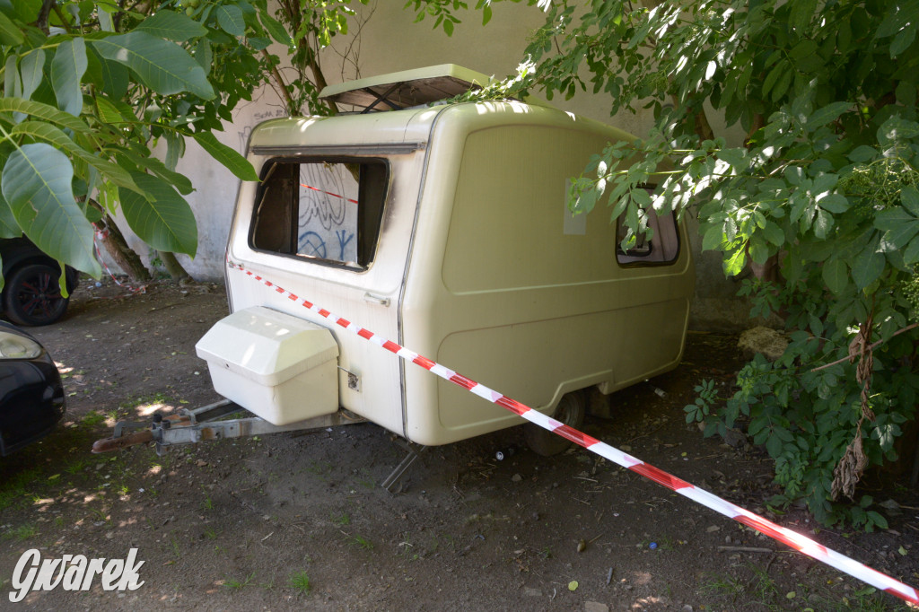 Tarnowskie Góry. Przyczepa pedofila Cyklopa