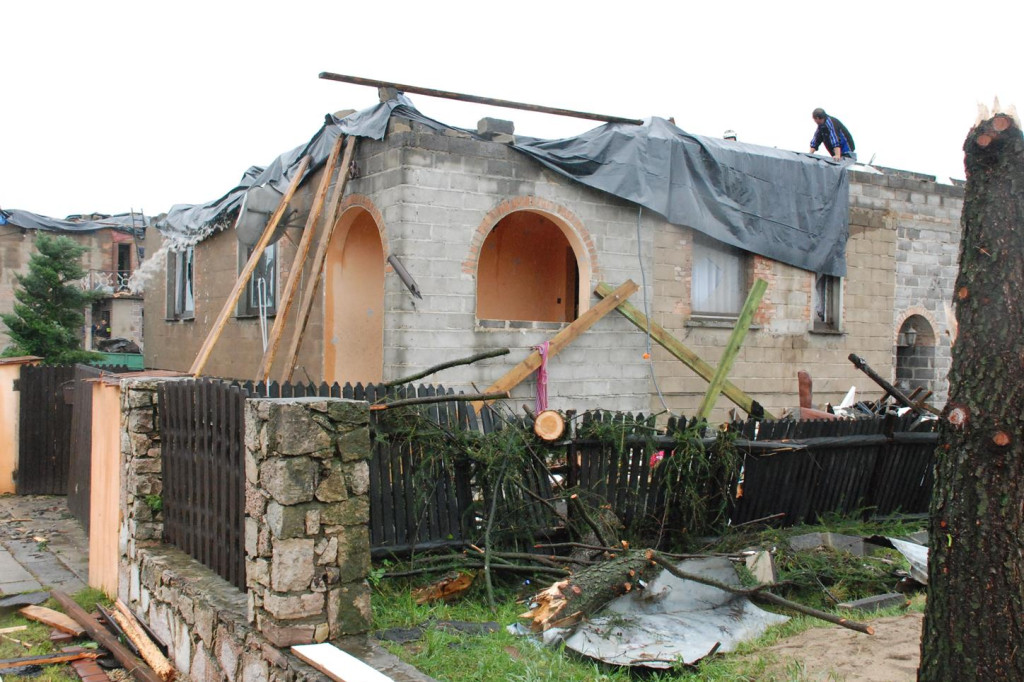 Trąba powietrzna w lublinieckim. Mija 15 lat