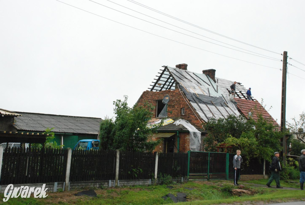 Trąba powietrzna w lublinieckim. Mija 15 lat