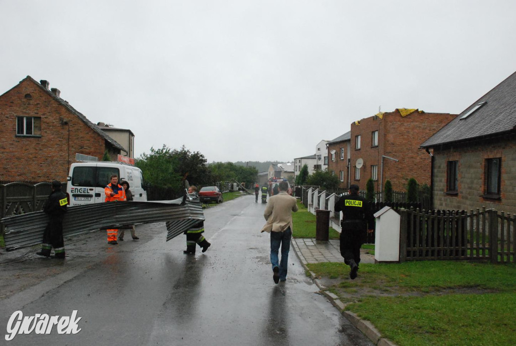 Trąba powietrzna w lublinieckim. Mija 15 lat