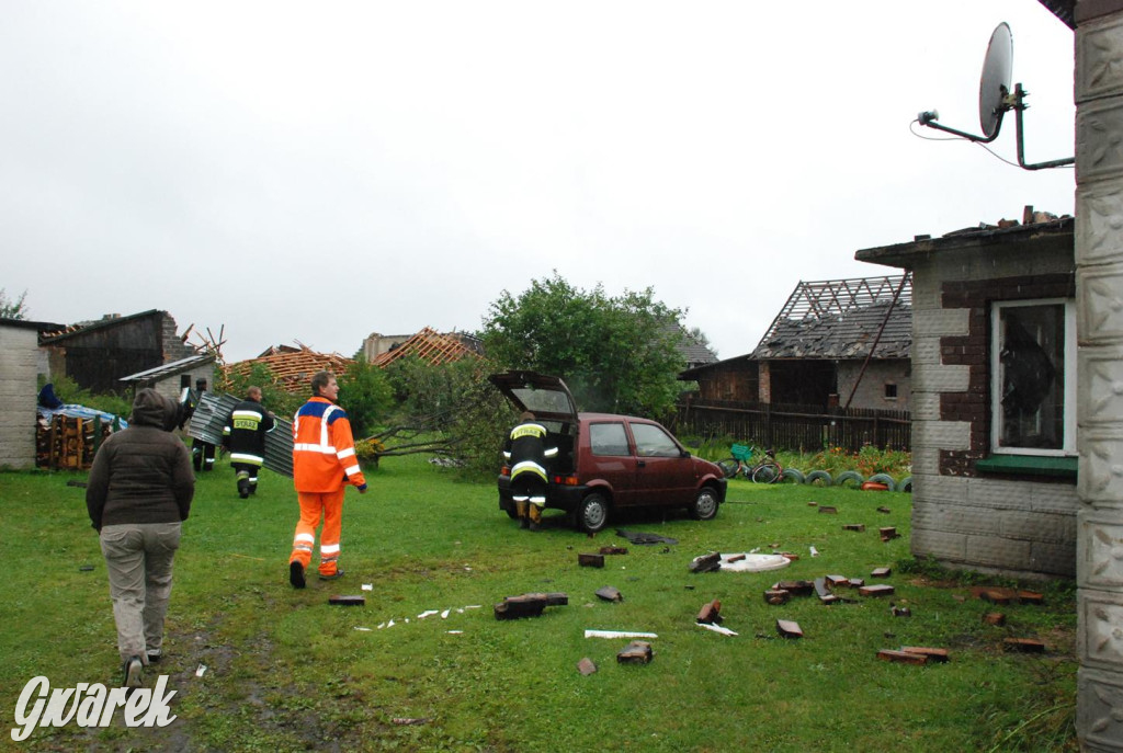 Trąba powietrzna w lublinieckim. Mija 15 lat