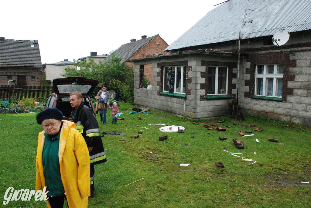 Trąba powietrzna w lublinieckim. Mija 15 lat