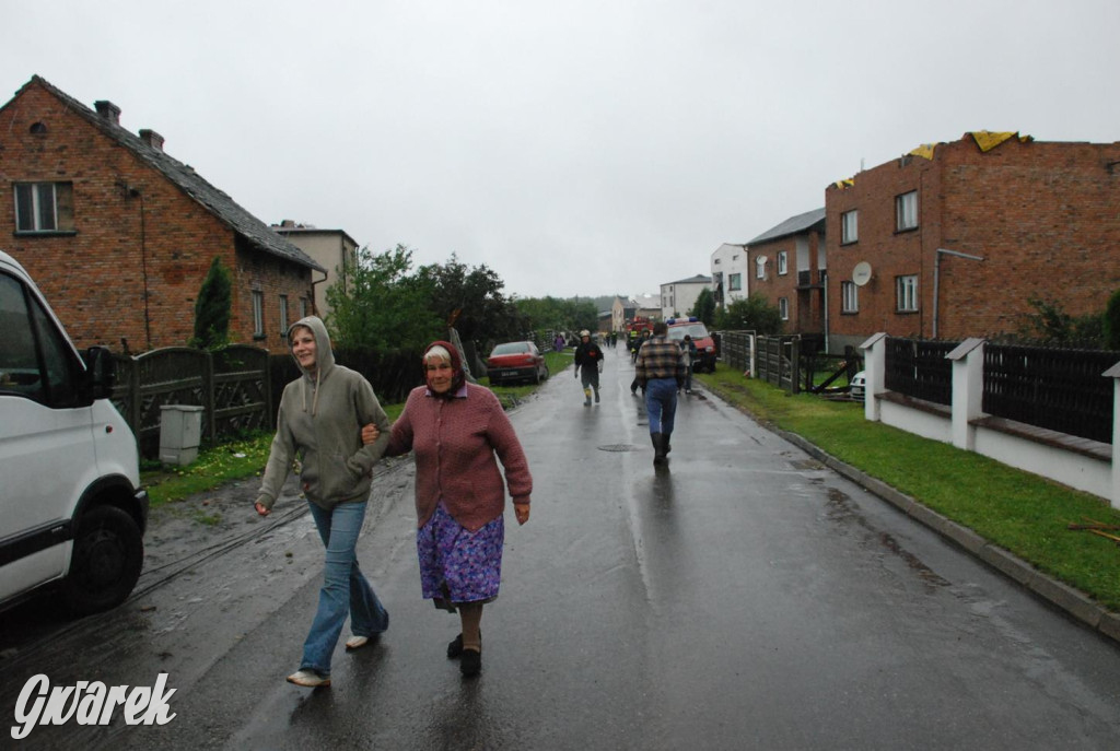 Trąba powietrzna w lublinieckim. Mija 15 lat