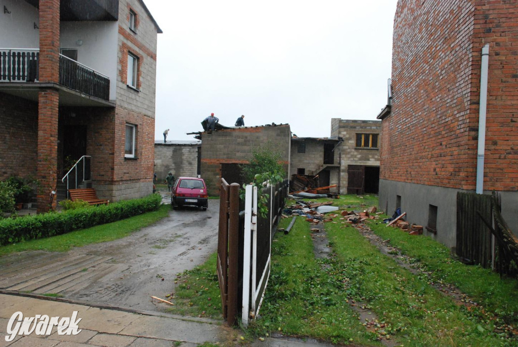 Trąba powietrzna w lublinieckim. Mija 15 lat