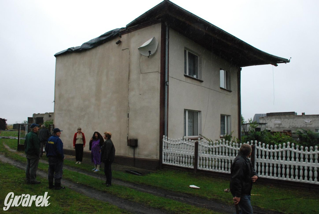 Trąba powietrzna w lublinieckim. Mija 15 lat