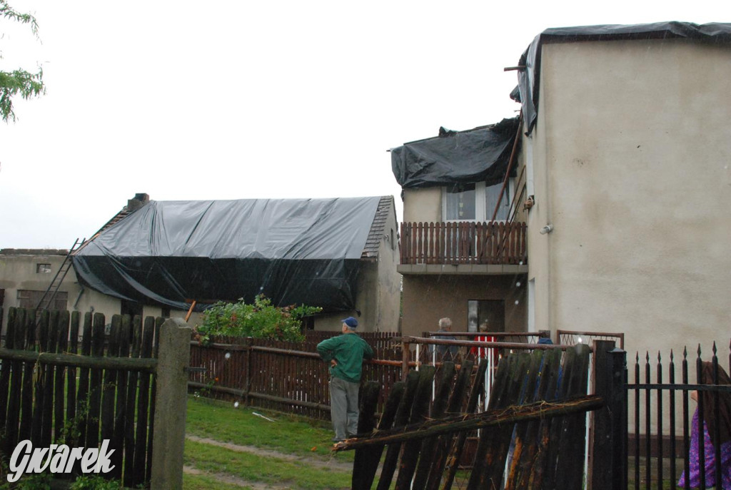 Trąba powietrzna w lublinieckim. Mija 15 lat