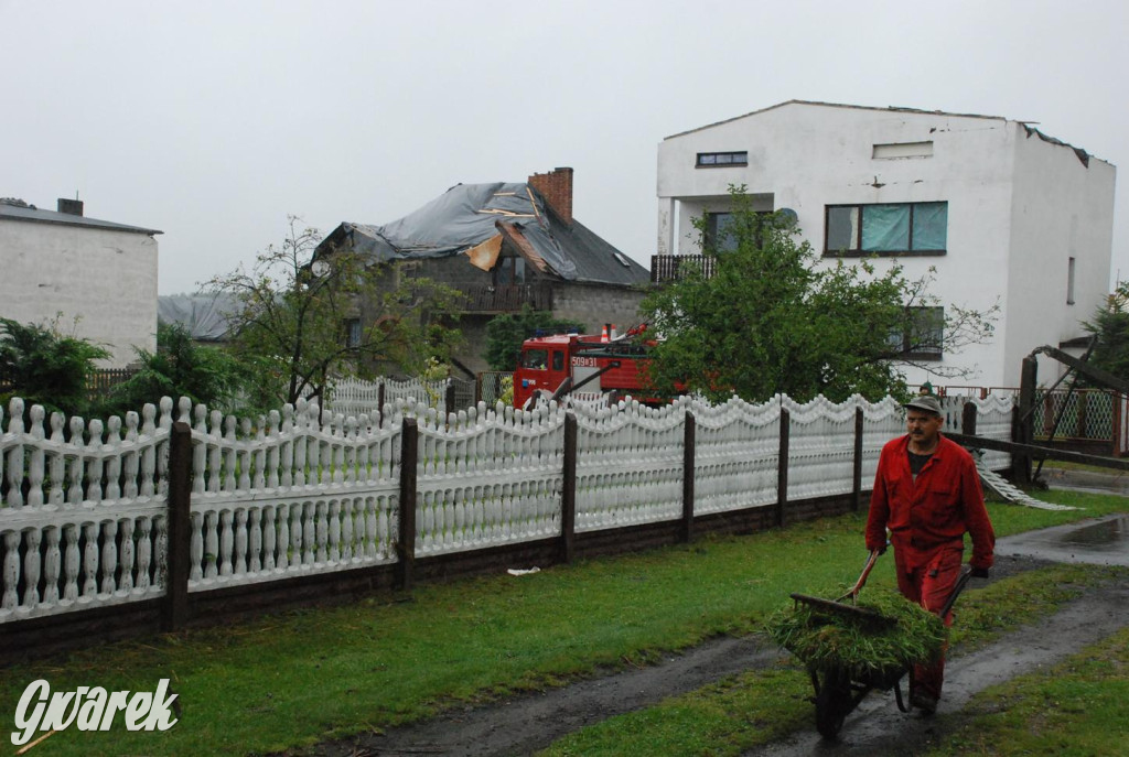 Trąba powietrzna w lublinieckim. Mija 15 lat