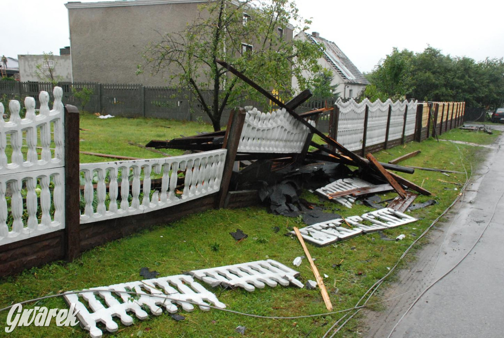 Trąba powietrzna w lublinieckim. Mija 15 lat