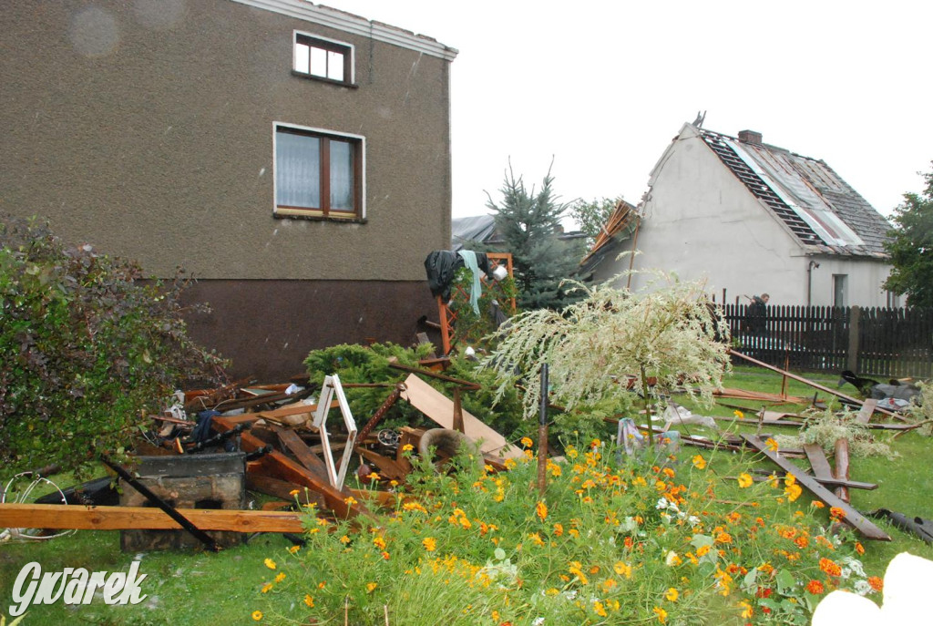 Trąba powietrzna w lublinieckim. Mija 15 lat