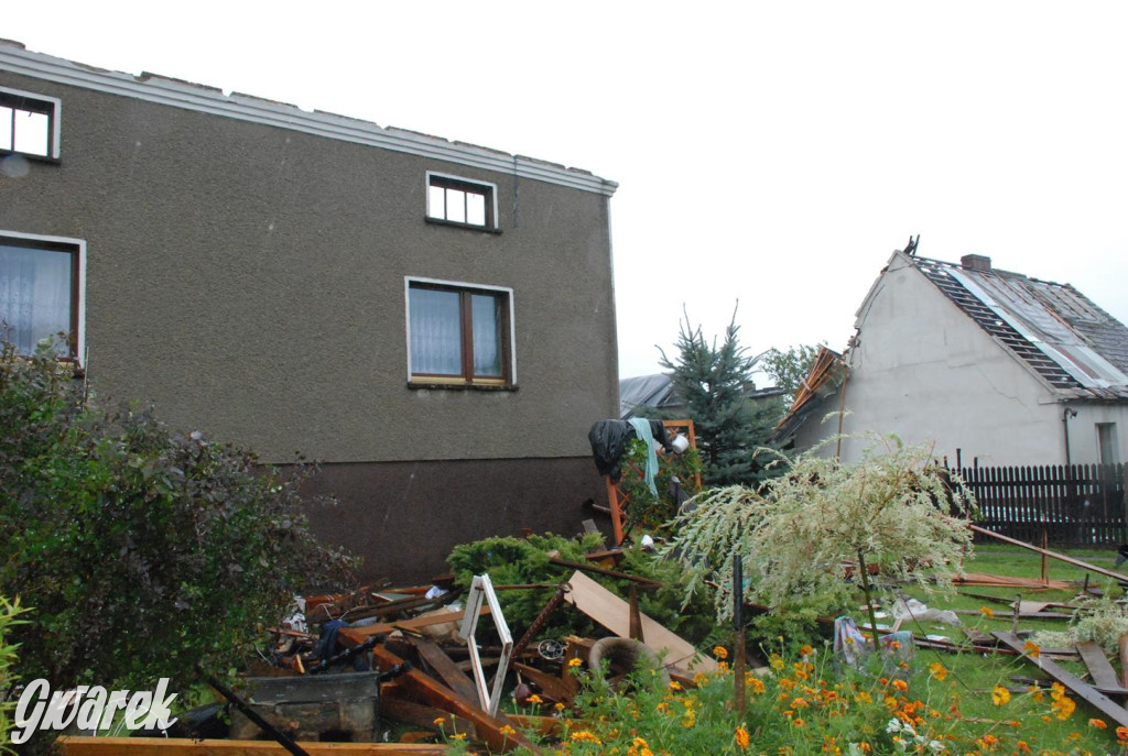 Trąba powietrzna w lublinieckim. Mija 15 lat