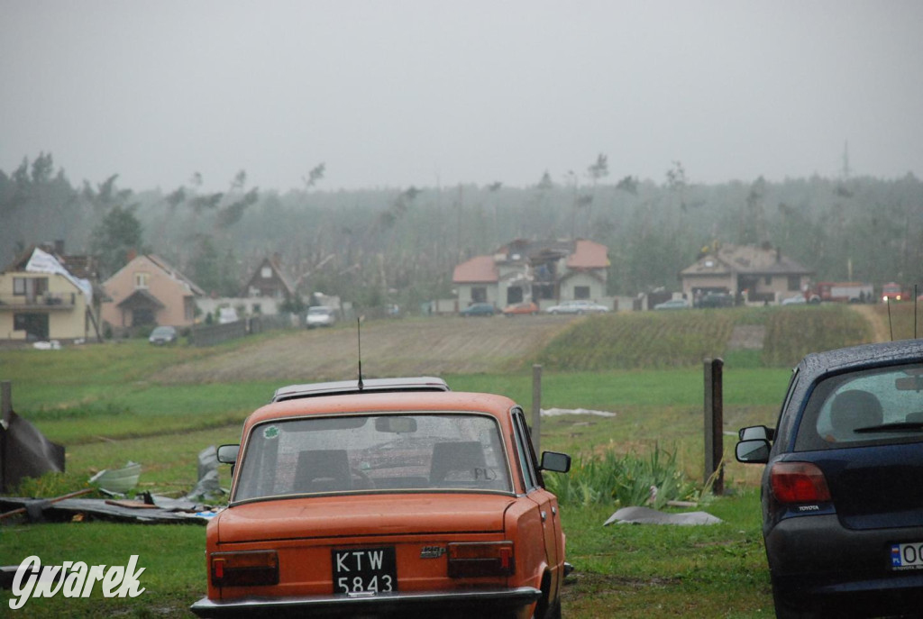 Trąba powietrzna w lublinieckim. Mija 15 lat