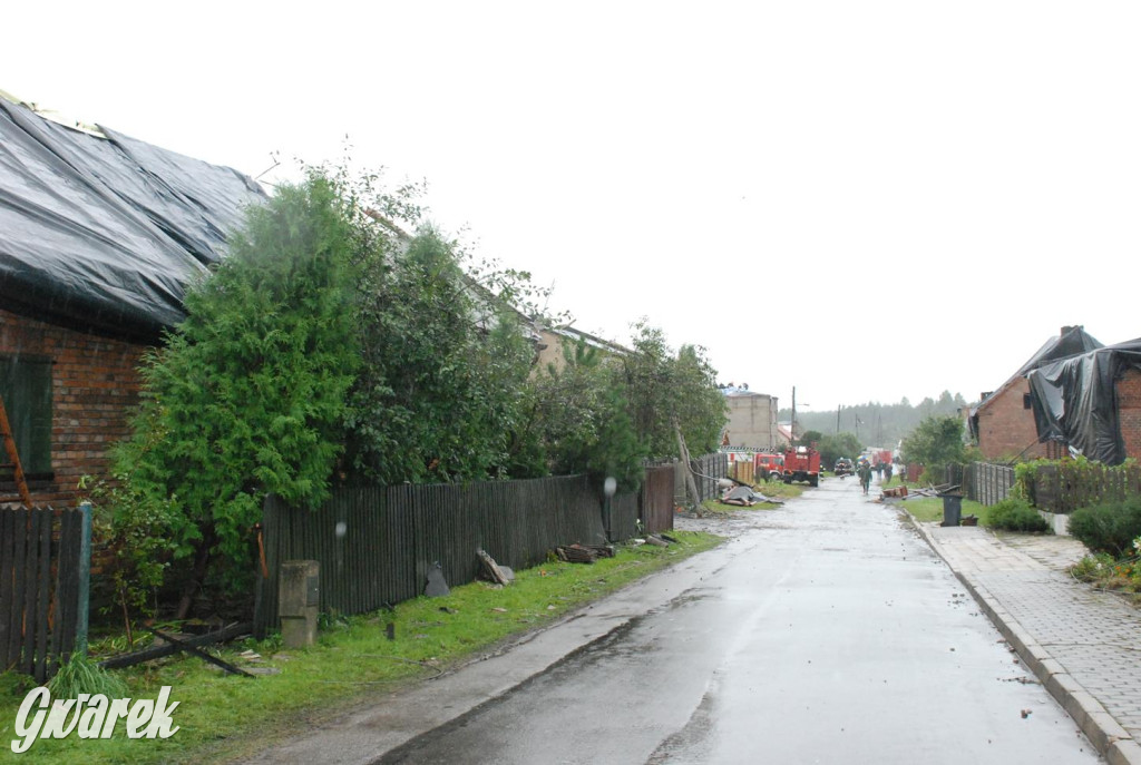 Trąba powietrzna w lublinieckim. Mija 15 lat