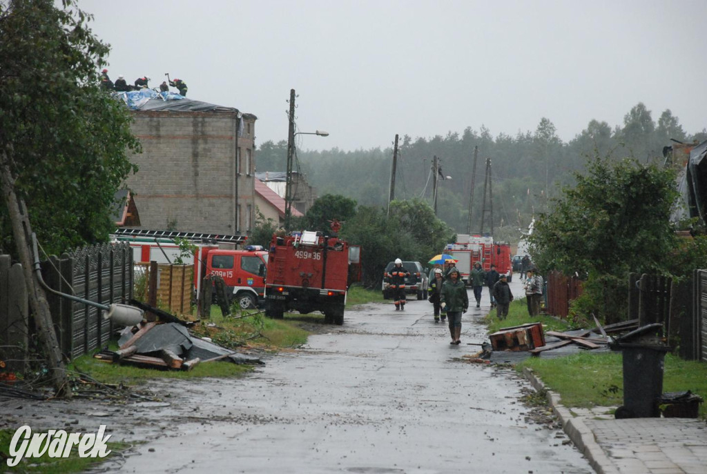 Trąba powietrzna w lublinieckim. Mija 15 lat