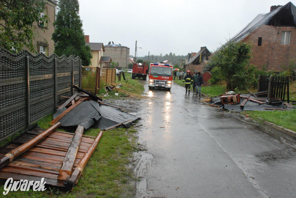 Trąba powietrzna w lublinieckim. Mija 15 lat