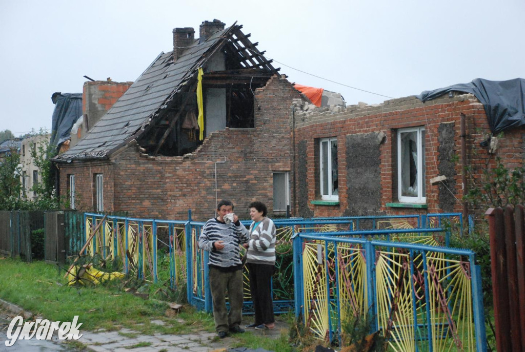 Trąba powietrzna w lublinieckim. Mija 15 lat