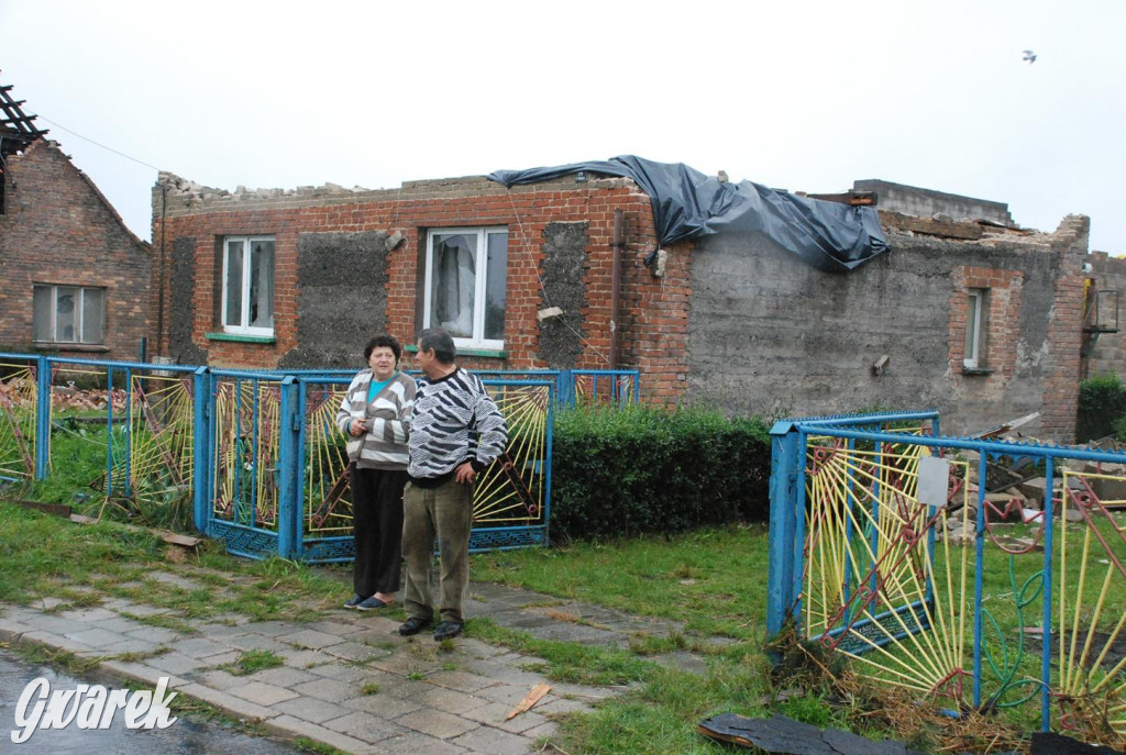 Trąba powietrzna w lublinieckim. Mija 15 lat