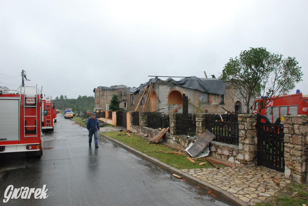 Trąba powietrzna w lublinieckim. Mija 15 lat