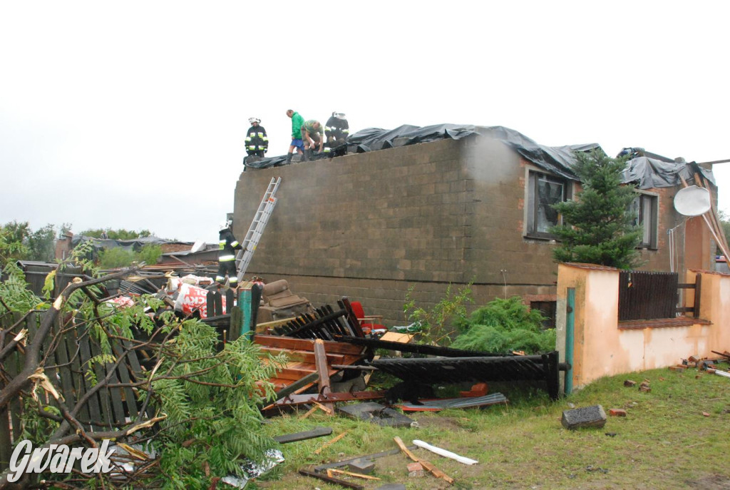 Trąba powietrzna w lublinieckim. Mija 15 lat