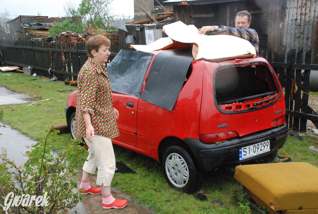 Trąba powietrzna w lublinieckim. Mija 15 lat