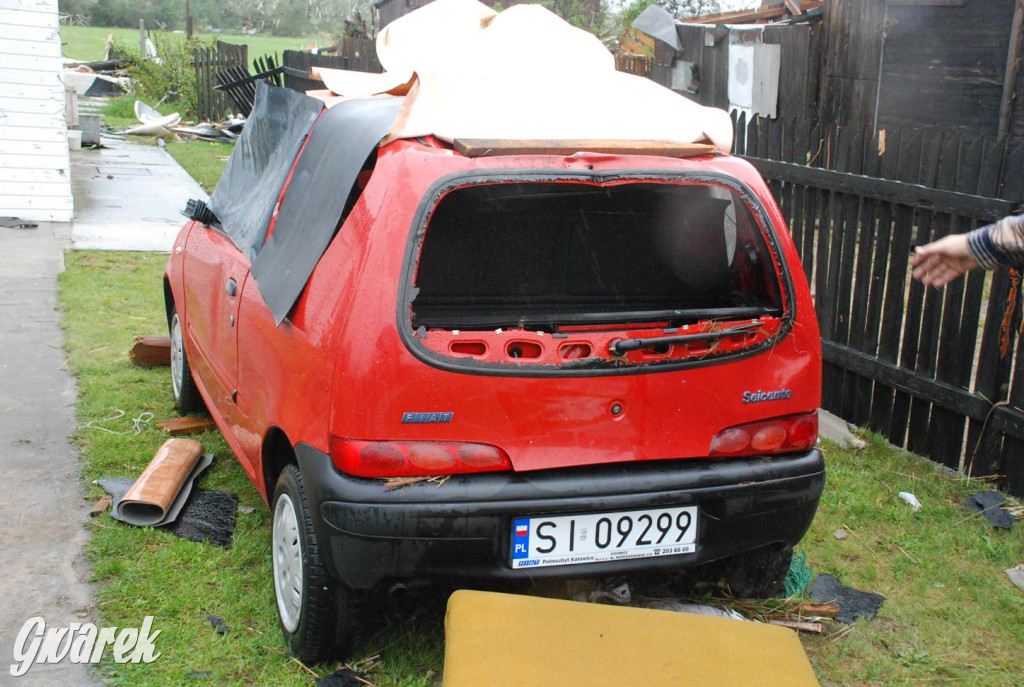 Trąba powietrzna w lublinieckim. Mija 15 lat