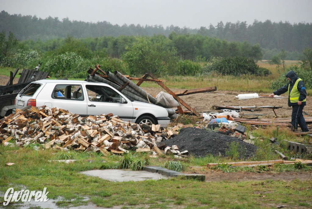 Trąba powietrzna w lublinieckim. Mija 15 lat