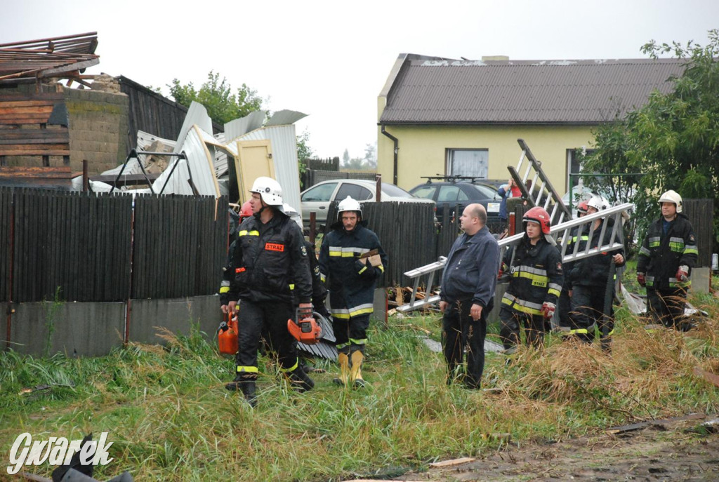 Trąba powietrzna w lublinieckim. Mija 15 lat