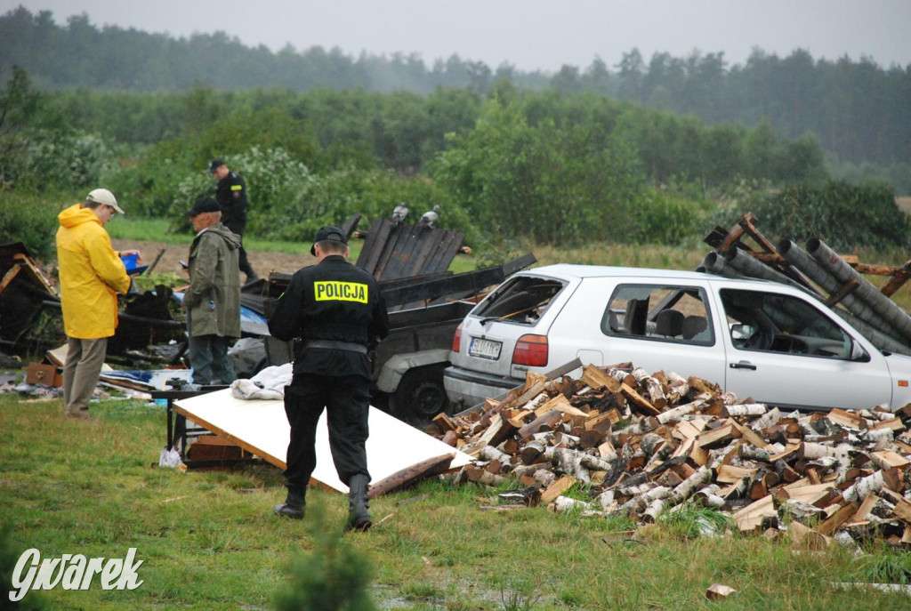 Trąba powietrzna w lublinieckim. Mija 15 lat