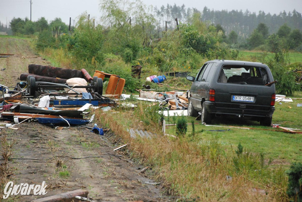 Trąba powietrzna w lublinieckim. Mija 15 lat