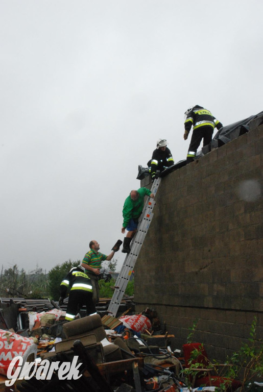 Trąba powietrzna w lublinieckim. Mija 15 lat